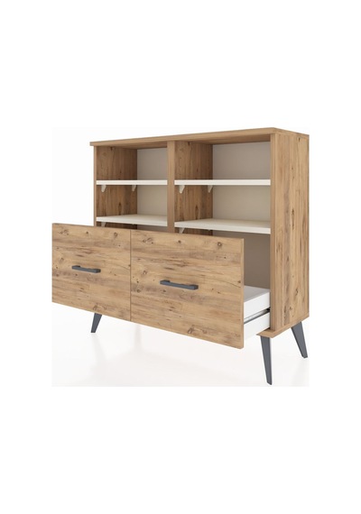 Arges Şifonyer 4 Raflı 2 Çekmeceli 88x30x80 Çam-aytaşı/çam Aytaşı/çam Arges Şifonyer 4 Raflı 2 Çekmeceli 88x30x80 Çam-aytaşı/çam Aytaşı/çam