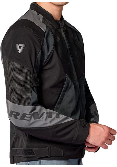 Revit Hyperspeed 3 Gt Air Yazlık Motosiklet Mont Gri-siyah