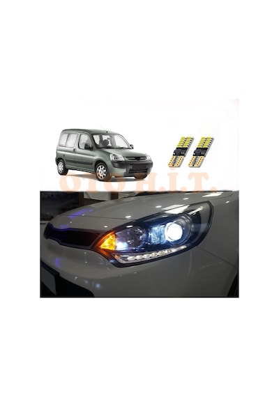 Ctiroen Berlingo 99-08 Uyumlu Park Ampulü Beyaz Led Aydınlatma Ampulü Canbus'li