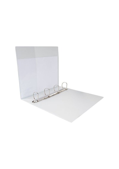 Evrak Sunum Tanıtım Firma Klasörü A4 Pvc 5 Cm 4 Halkalı 350 Yaprak Kapasiteli Ring Binder File 27,5x32 Cm Diğer