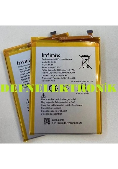İnfinix Hot 7-Hot Pro Bl-39Kx Batarya Pil