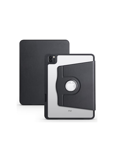 More TR Apple Uyumlu iPad 10.9 2022 (10.Nesil) Kılıf Zore Termik Kalem Bölmeli Dönebilen Standlı Kılıf