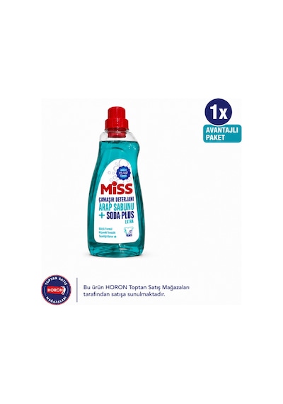 Miss Çamaşır Deterjanı Arapsabunu Etkili 1500 Ml 1 Adet