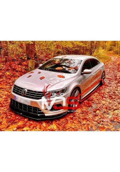 Vw Cc Rline Marşpiyel Sağ Sol Tk Fiberglass Boyasız