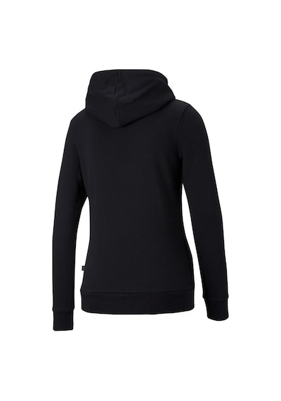 Puma Kadın Kapşonlu Ess Logo Hoodie Sweatshirt Siyah
