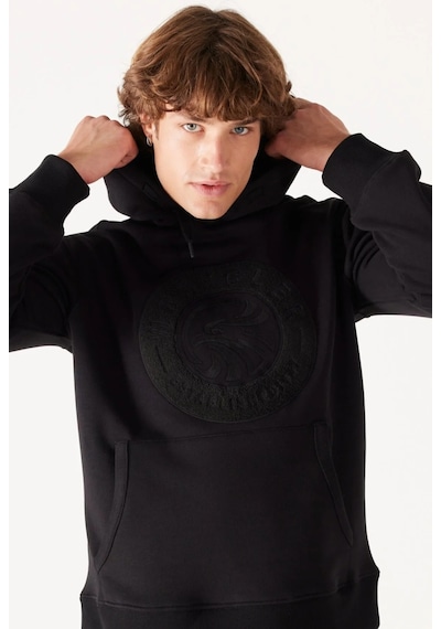 Wrangler Erkek Sweat W232239001 Siyah