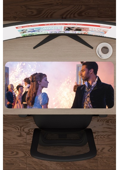 Bridgerton V4 70x30 Xl Gaming Kauçuk Kaymaz Taban Mouse Pad Fare Altlığı