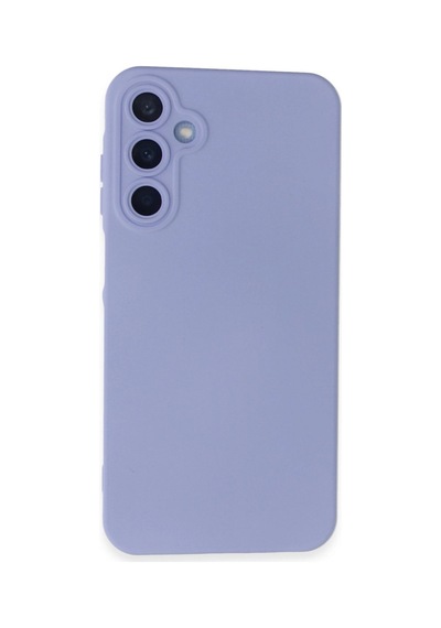 Samsung Galaxy A15 4g Kılıf Nano İçi Kadife Silikon - Lila