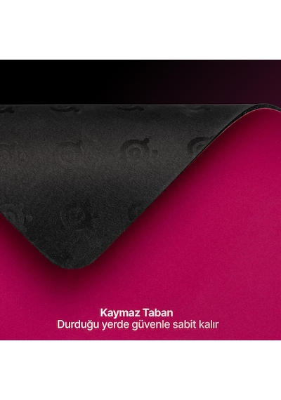 Steelseries Qck Heavy L Gaming Mousepad - Magenta