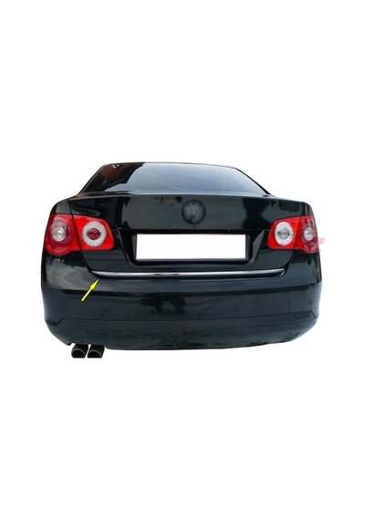 Volkswagen Jetta Formlu Krom Bagaj Alt Çıtası 2006-2010 N11.18006