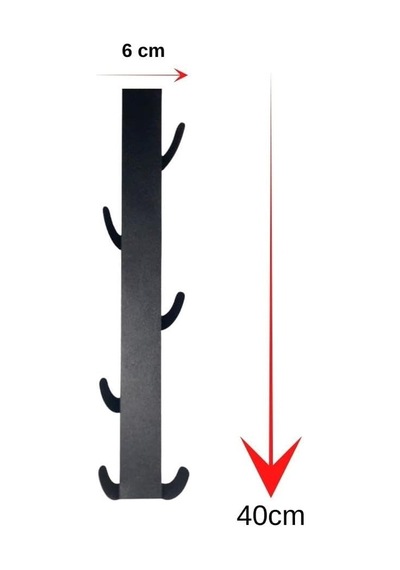 Risingmaber Metal Mat Siyah Amerikan Kapı Arkası Dikey Kapı Arkası Askılık Organizer Askılık Ve Banyo Kapı Ar Diğer