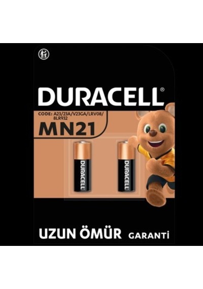 12v Alkalin Pil, 2'li Paket, Özel Kullanım İçin
