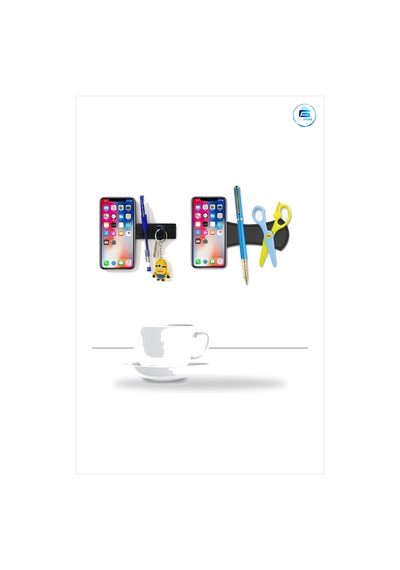 Telefon Standı Nanoteknoloji Jel Güçlü Yapıştırıcılı Kaymaz Tutuc