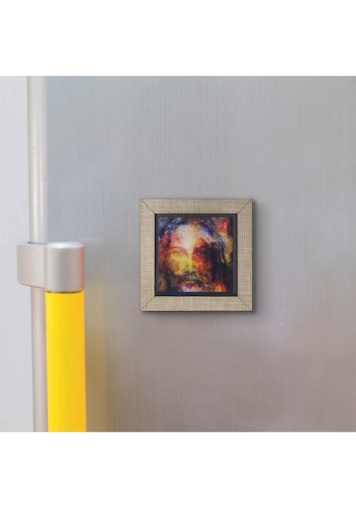 Hz. Isa Görseli Baskılı Mdf Magnet 7x7 215
