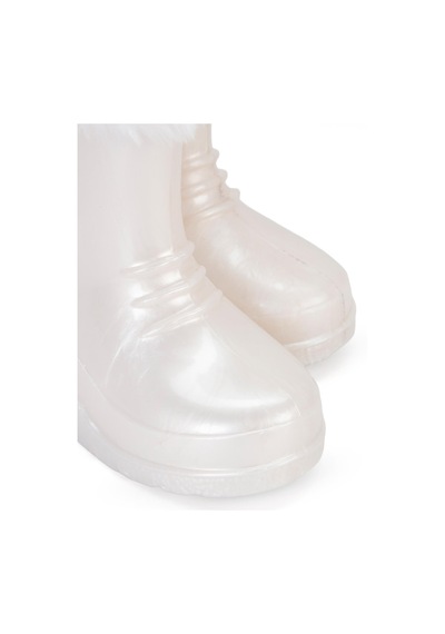 Civil Boots Kürklü 22-28 Numara Yağmur Çizmesi - Beyaz