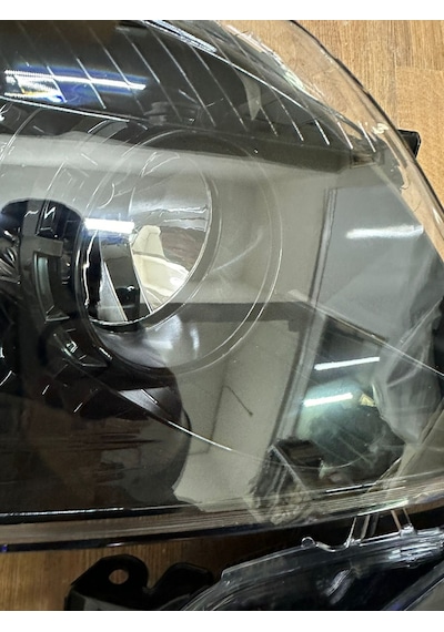 Opel Astra H Siyah Zemin Ön Sağ Sol Far Lambası Set 2004