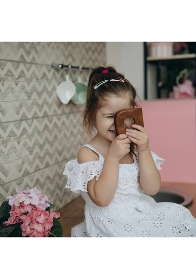Güvenli Ahşap Çocuk Kesme Tahtası Ve Kesme Bıçağı Ahşap