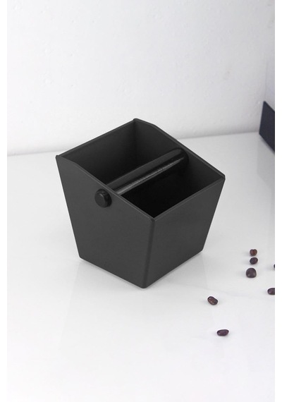 750 Ml Plastik Kare Kahve Atık Çekmecesi Posa Tablası Knock Box Cin986 Ayarlanabilir Dimi Yok