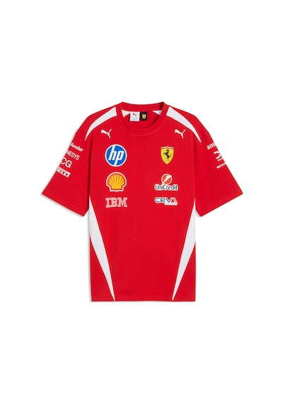 Puma Scuderıa Ferrarı Hp Replıca Drıvers Unısex Tişört 713827 01 Kırmızı