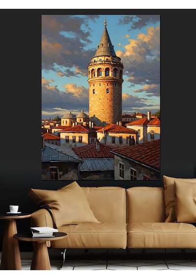 Ahşap Tablo Gece Denizde Kucaklaşan Balıklar Figürü