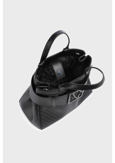 Armani Exchange Logolu Çıkarılabilir Askılı Çanta Bayan Çanta Xw000285 Af22628 Uc001 Siyah