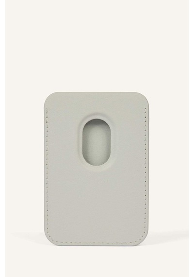 Defacto Magsafe Unisex Suni Deri Gri Kartlık I6568axnsgr2 Gri-gr2