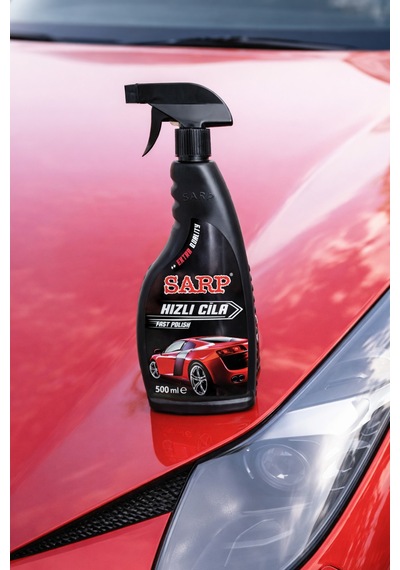 Sarp Süper Etkili Araba Oto Cilası Hızlı Cila Muhteşem Parlaklık 500 Ml