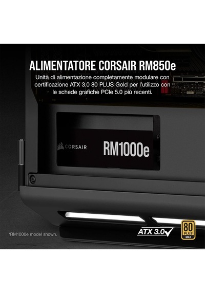 Tr Rm850e 2023 Tam Modüler, Düşük Gürültülü Atx Güç Kaynağı - 3.0 Ve Pcıe 5.0 Uyumlu - 105 C Kondansatör