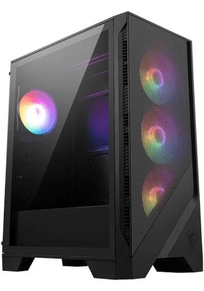 Msı Mag Forge 121a B75 Pcıe5 Iı Temperli Cam 6 X120mm Auto Rgb Fan 750w Bronz Atx Gaming Bilgisayar Kasası