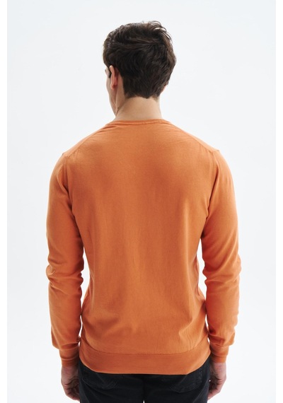 AR-MA Arma Erkek Slim Fit Pamuklu Likralı Örme V Yaka Triko Kazak K0kro0854 Turuncu-t1 Turuncu AR-MA Arma Erkek Slim Fit Pamuklu Likralı Örme V Yaka Triko Kazak K0kro0854 Turuncu-t1 Turuncu