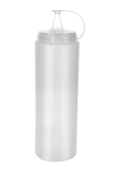 1 Adet 400 Ml Sos, Yağ, Sirke Şişesi, Pratik Mutfak Şişesi, Yağdanlık, Sosluk, Sirkelik Beyaz Diğer