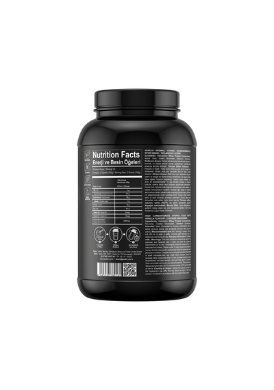 Mass Gainer Vanilya Aromalı 3000gr 30 Servis