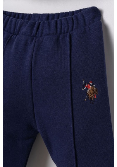 U.S. Polo Assn. Erkek Bebek Nakışlı Lacivert Uzun Kol Pijama Takım Usb3170-c-v4 Usb3170-c-v4