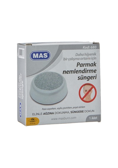 110800068002 Parmak Nemlendirme Süngeri Çok Renkli