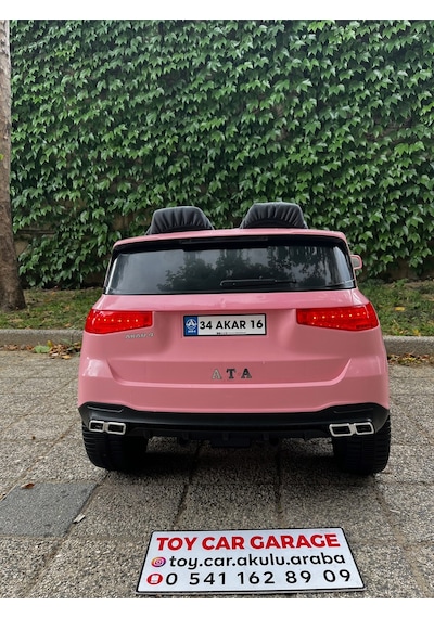 Togg Akülü Araba 0-6 Yaş Pembe