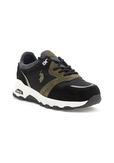 U.S. Polo Assn. Erkek Siyah Spor Ayakkabı 50297275-VR046