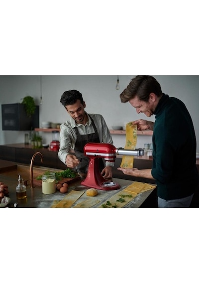 KitchenAid Uyumlu 5Ksmpra 3 Parça Hamur Silindiri Ve Makarna Kesici Akse
