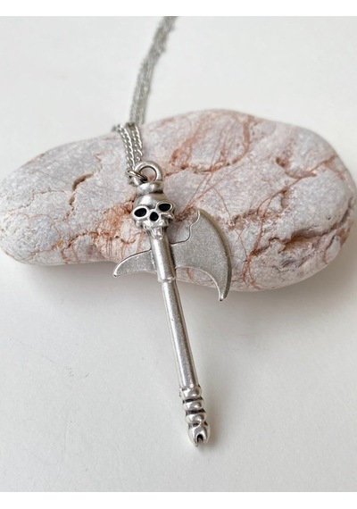 Kurukafa Skull Balta Zincir Kolye Pytkznkly61