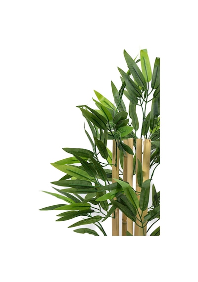 Yapay Çiçekçiniz Taş Detaylı Saksıda 60 Cm Yapay Bambu Ağacı