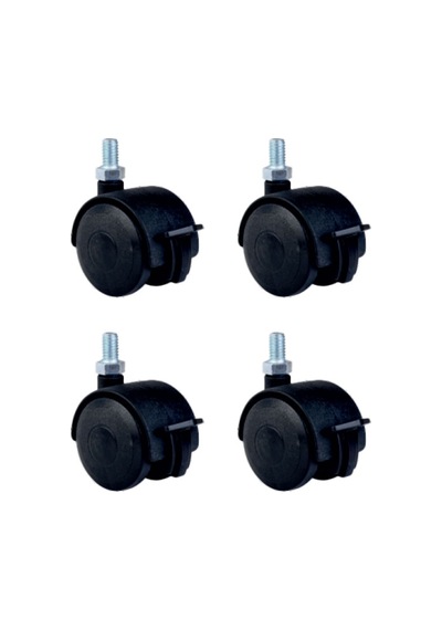 Büyük Plastik Vidalı Frenli - 50mm Hks129 - 4 Adet