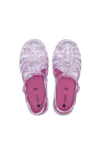 Carolina Kadın Sandalet Simli Pembe 36/40