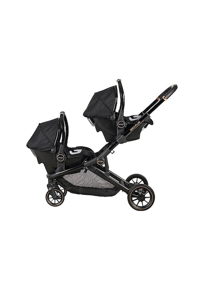 Prego İbiza Plus Travel Sistem İkiz Bebek Arabası 2223 Siyah