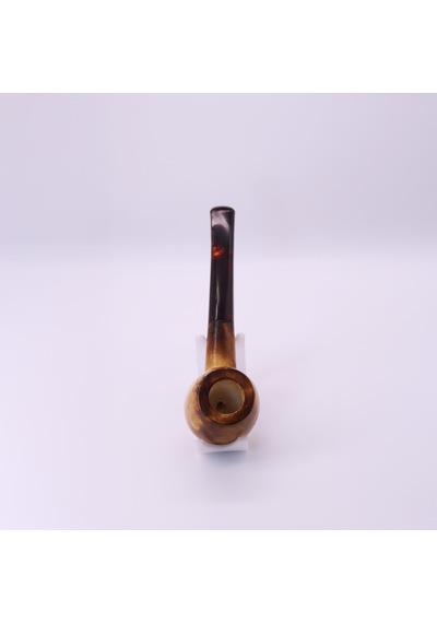 Klasik Düz Model El Yapımı Lületaşı Pipo Blok Meerschaum Gövde Akrilik Ağızlık Özel Seri