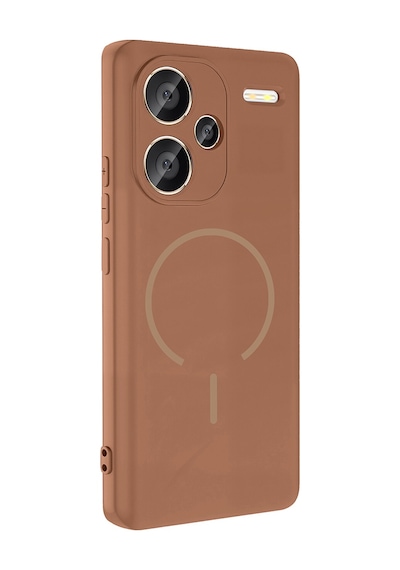 Zore Redmi Note 13 Pro Plus 5g Kılıf M-safe Şarj Özellikli Ogaa Meta Kapak - Rose Pembe