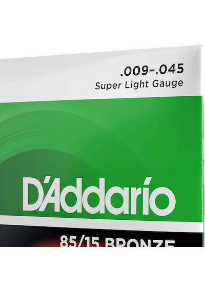 D'addario Ez890 Super Light Akustik Gitar Teli 09-45