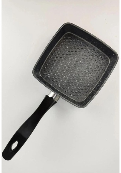 Mini Granit Sos Tavası, Uzak Doğu Omlet Ve Sos Hazırlama Tavası, Yapışmaz Ve Dayanıklı Yüzeyli Tek Renk