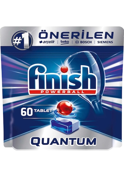 Finish Quantum Bulaşık Makinesi Tableti 60 Tablet