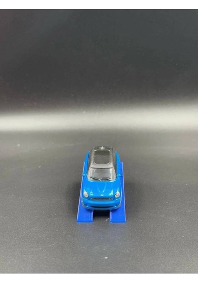 1:64 Ölçek Araba Rampası - Safir Mavisi
