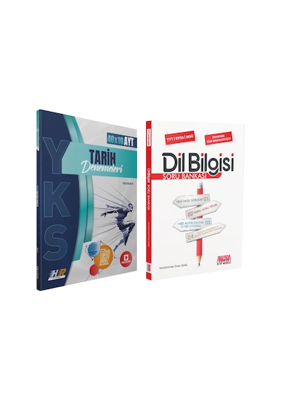 Hız Ve Renk Ayt Tarih Deneme Ve Akm Dil Bilgisi Soru Bankası Seti 2 Kitap