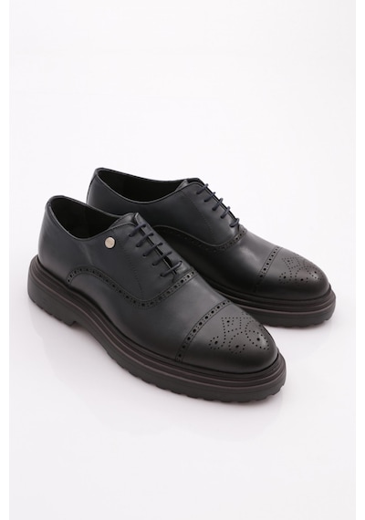 Dgn 10053 Erkek Oxford Ayakkabi 10053-2530-R6000 Lacivert